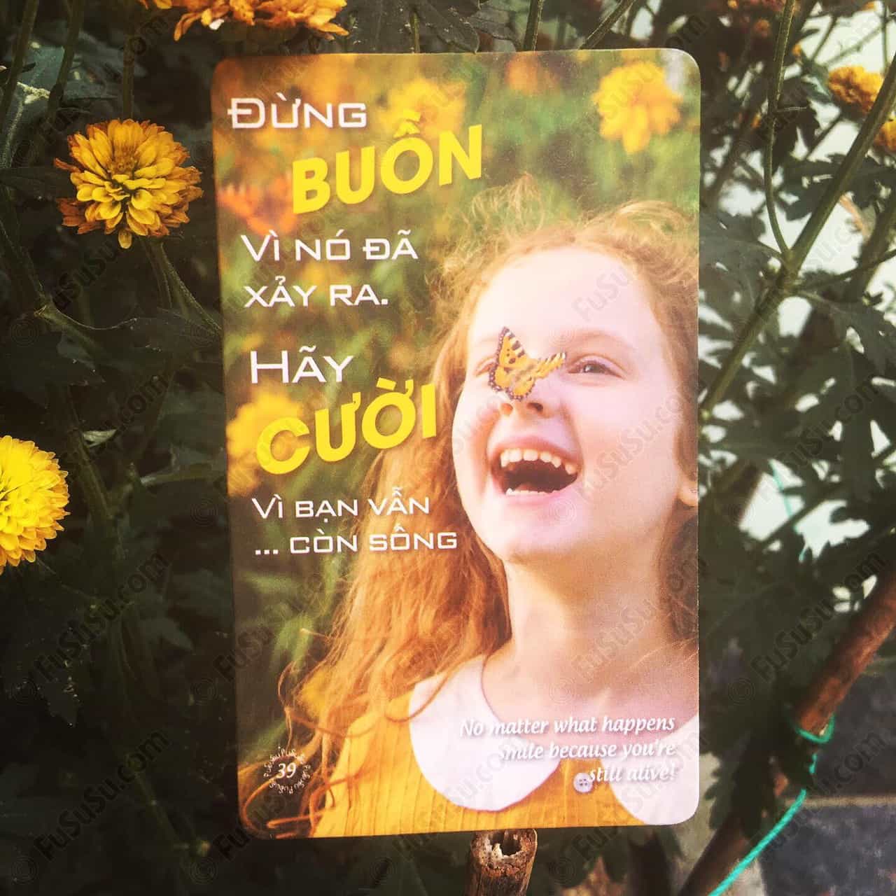 nguyên tắc bỏ thói que xấu - đừng buồn vì nó đã xảy ra - hãy cười vì bạn vẫn còn sống